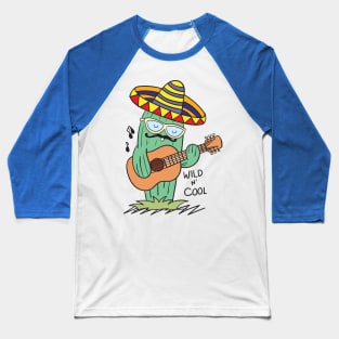 cactus playing guitar Baseball T-Shirt